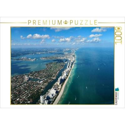 CALVENDO Puzzle Miami Beach, Florida, USA | 1000 Teile Lege-Größe 64x48cm Foto-Puzzle für glückliche Stunden