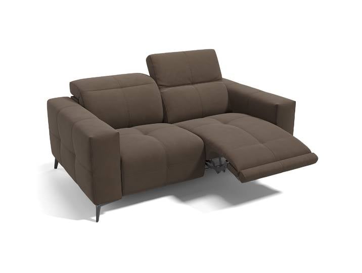 Stoffsofa MARBELLA 2-Sitzer kleine Couch Garnitur