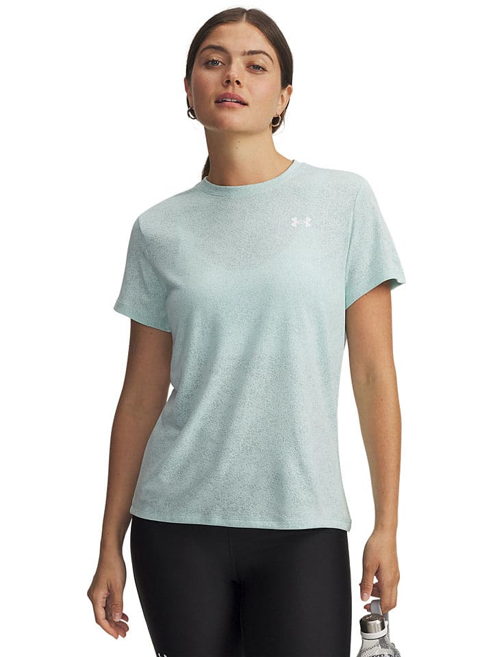 Under Armour Funktionsshirt in Türkis - M