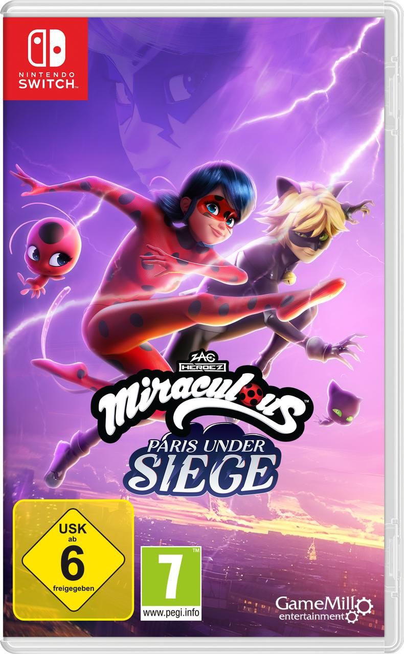 GameMill Entertainment Miraculous: Paris Under Siege (Nintendo Switch) SWI-256