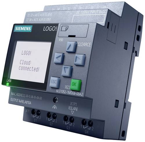 Siemens 6ED1052-1CC08-0BA2 SPS-Steuerungsmodul 24 V/DC