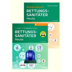 Rettungssanitäter Heute + Arbeitsbuch Rettungssanitäter Heute, Set 2.A, Fachbücher