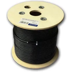 Datacom S/FTP dr át CAT7 PE,Fca, pl áÅ¡Å¥ ÄernÃ1⁄2 OUTDOOR (S/FTP, CAT7, 100 m), Netzwerkkabel