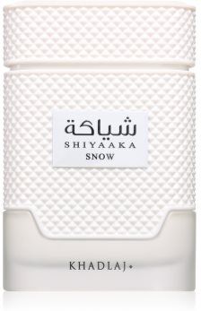 Khadlaj Shiyaaka Snow Eau de Parfum para homens 100 ml. Shiyaaka Snow