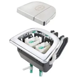 Villeroy & Boch, WC Deckel, Trykknap komplet til Gustavsberg Nautic toilet
