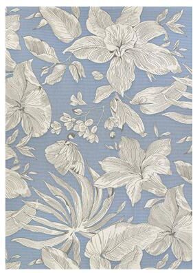 Dream Decor Rugs Gelato Bellflower Floral Indoor Outdoor Area Rug