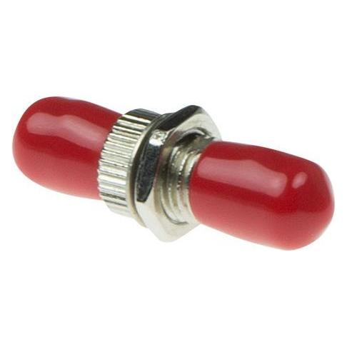 ACT Fiber optic ST-ST simplex adapter. Connectors: ST/ST St-st simplex adapter (EA1001)