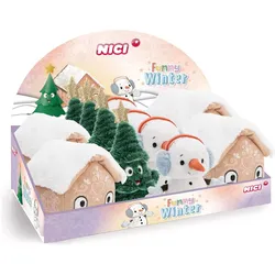 NICI 62407 Sortiment Plüschfigur FUNNY WINTER 15cm 12 St. im (29 cm)