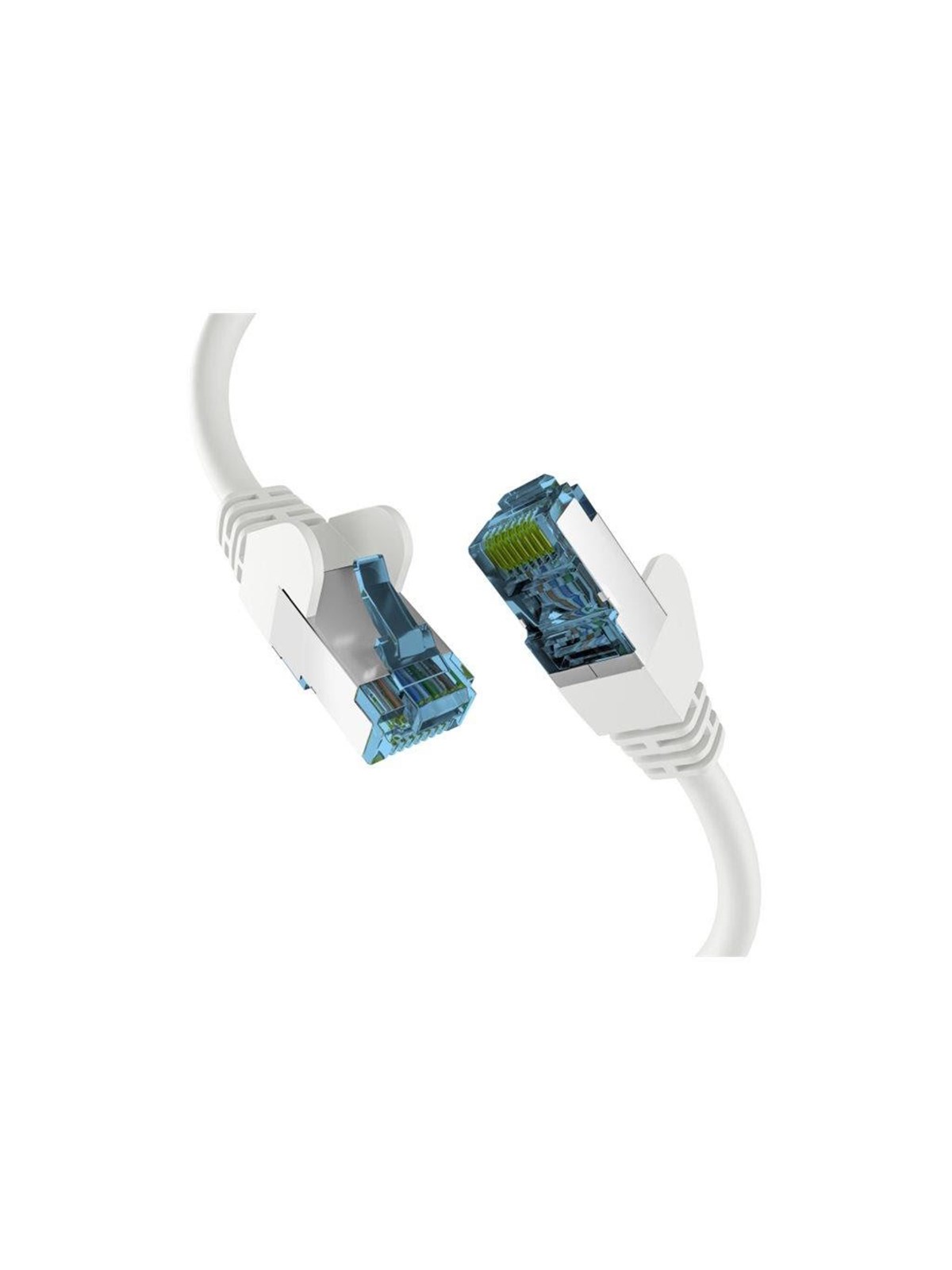 M-CAB EFB-Elektronik patch cable - 20 m - white - Weiß - 20m