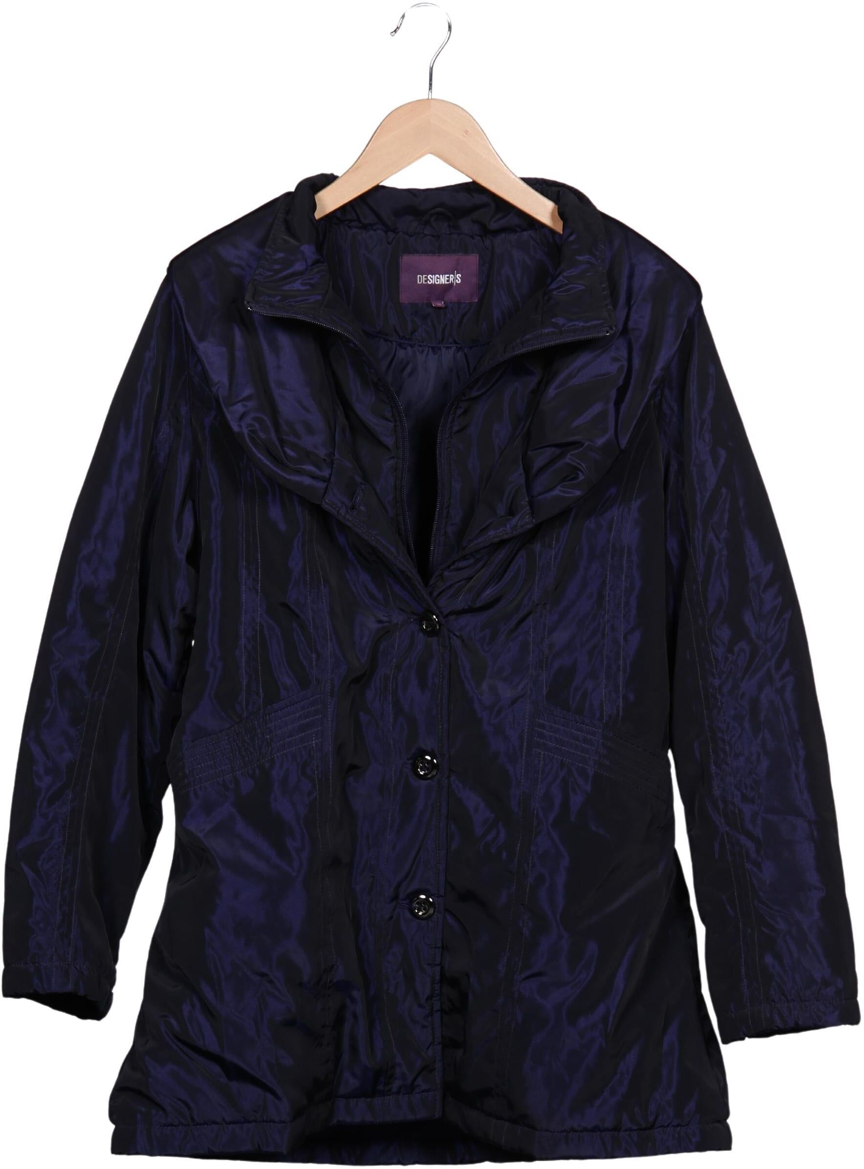 Designers Remix Damen Mantel, Marineblau, Gr. EU 42, Synthetik - Second Hand