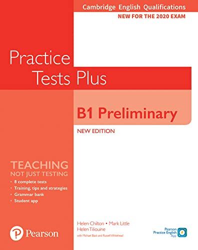 Helen Chilton - Cambridge English Qualifications: B1 Preliminary New Edition Practice Tests Plus Student's Book without key - Preis vom 09.10.2026 07:28:09 h