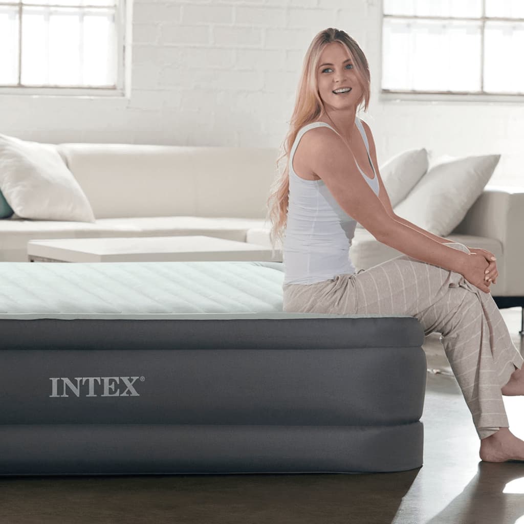 INTEX Lit pneumatique double 203x152x46 cm