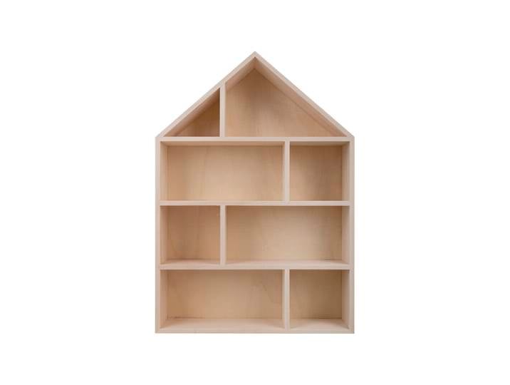 Holz Setzkasten Haus, FSC 100%, 30x43x8cm, 8 Abteilungen, zum Hängen
