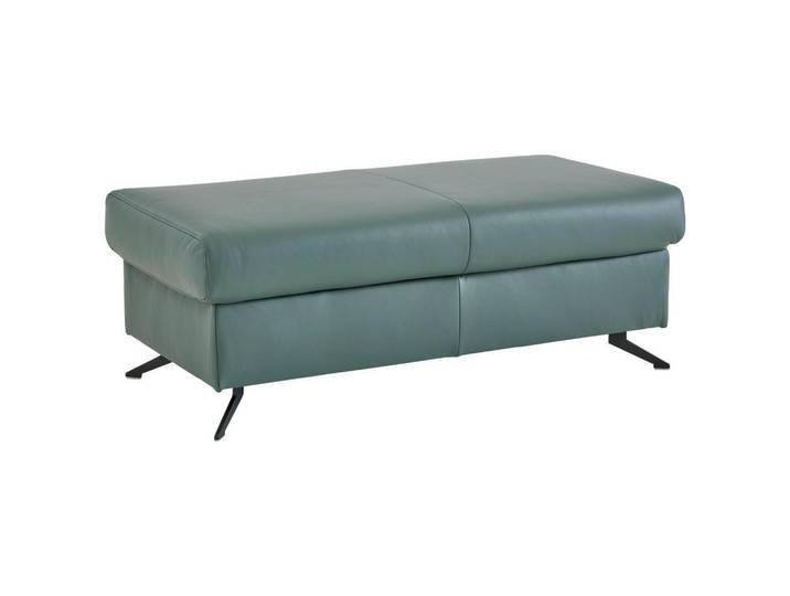 Beldomo Premium Hocker Beldomo Premium, Opal, Metall, Echtleder, Rindleder, rechteckig, 130x46x65 cm, Goldenes M, Fußauswahl, Lederauswahl, Stoffauswahl, erweiterbar (Typenauswahl), Wohnzimmer, Hocker, Sitzhocker