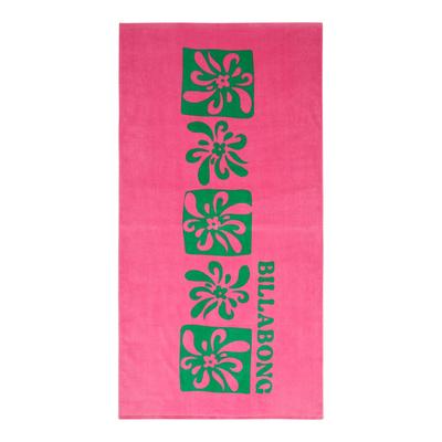 Bademantel BILLABONG "Lie Down", Damen, pink (guava), Obermaterial: 100% Baumwolle., Hausmäntel Bademantel