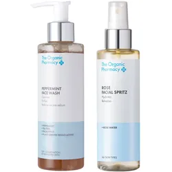 250ml The Organic Pharmacy Unreine Haut Duo (Waschgel 100ml + Toning Spray 150ml)