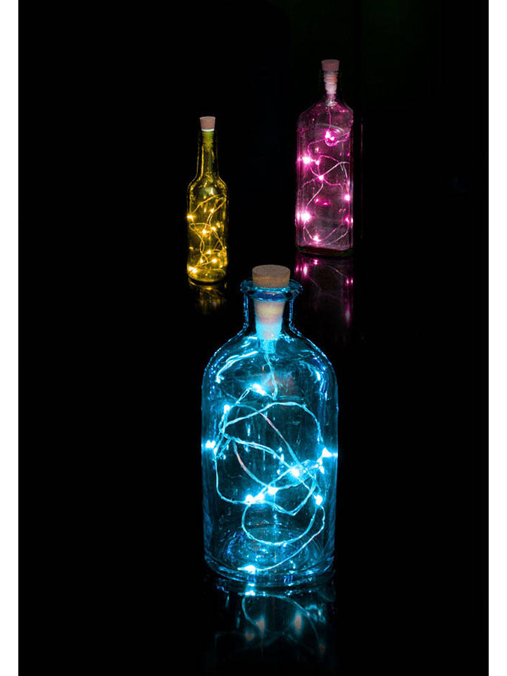 SuckUK LED-Lichterkette ''Bottle Light String'' in Bunt - (L)95 cm - onesize