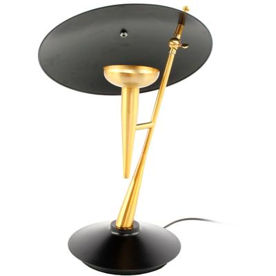 KAYOOM Tischleuchte "Tischlampe Flyer 125", schwarz (gold, schwarz), 1, H: 50cm, 1 Stk., Leuchten, minimalistisch, modern, harmonisch, Tischleuchte