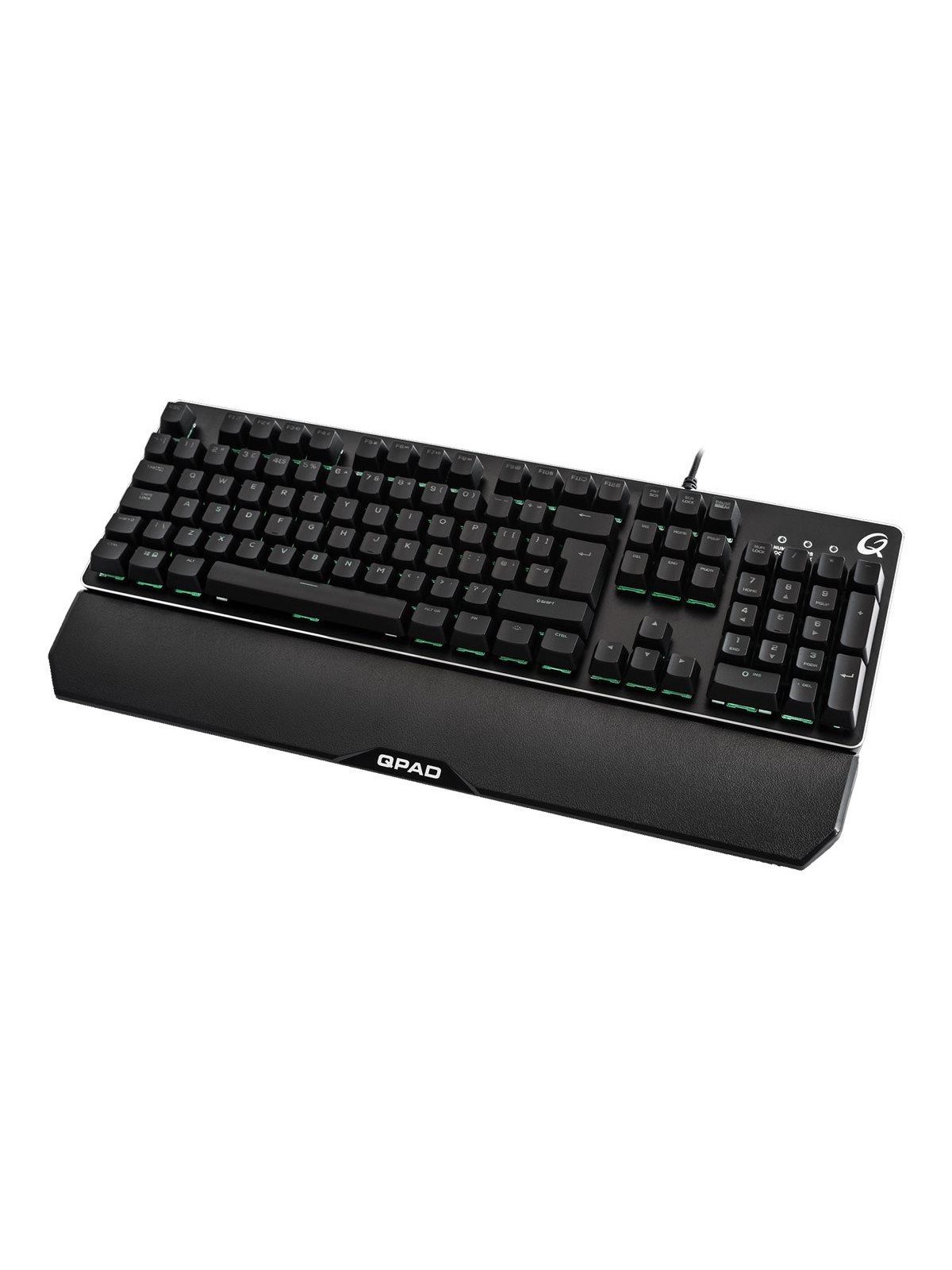 QPAD MK-40 - keyboard - German - Tastatur - Deutsch - Schwarz