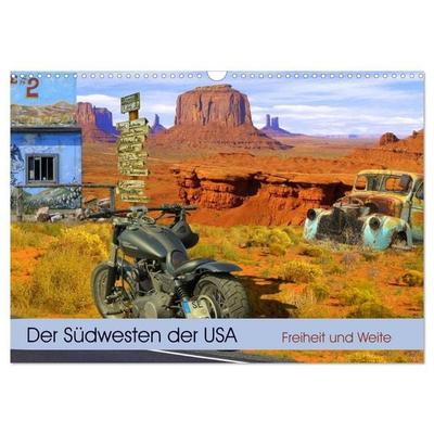 Der Südwesten der USA. Freiheit und Weite (Wandkalender 2027 DIN A3 quer), CALVENDO Monatskalender