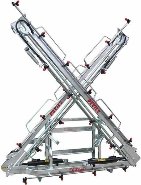 AgriEuro TOP-LINE Hydraulische Spritzgestänge Feuerverzinkung 10 Meter 20 Strahlen mit Membran, 2 Kolben