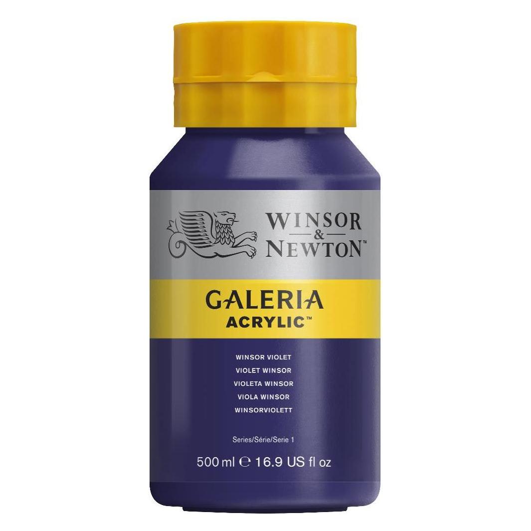 Winsor & Newton Galeria Acrylic 500Ml Winsor Violet 728 (500 ml) (2150728)