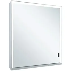 KEUCO Royal Lumos Spiegelschrank Wandvorbau 1-türig, lange Tür, Anschlag links, 650mm, 14321172201, Ausführung: ohne Dali Steuerung