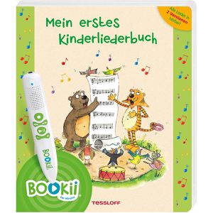 BOOKii Spielbuch 378864085, Mein erstes Kinderliederbuch, ab 3 Jahre, interaktives Liederbuch