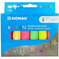 DONAU Straßenmalkreide NEON