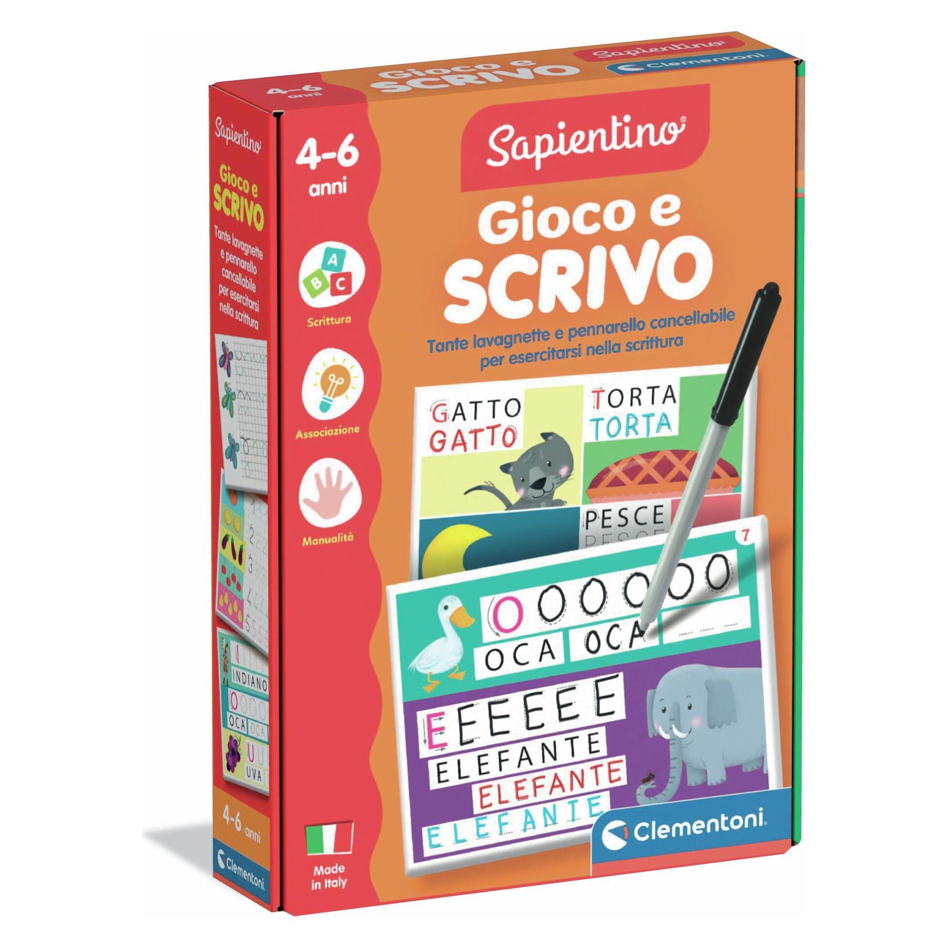 Clementoni Gioco e Scrivo (Italienisch) (56496402)