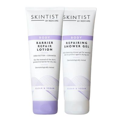 Skintist Body Repairing Shower Gel + Barrier Repair Lotion 2x250 ml Kombipackung