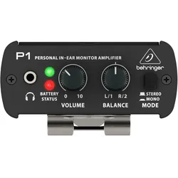 Behringer Powerplay P1 (Display, Gain-Schalter), Kopfhörerverstärker, Schwarz