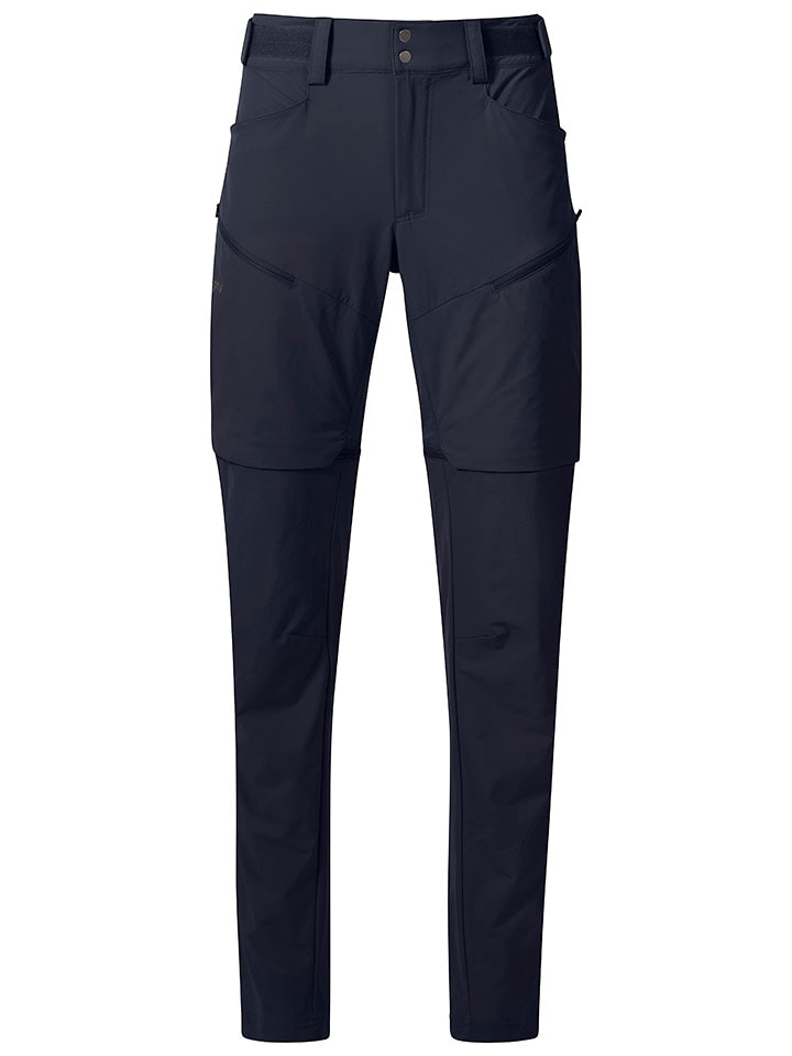 Bergans Zipp-Off-Softshellhose - Regular fit - in Dunkelblau - 36