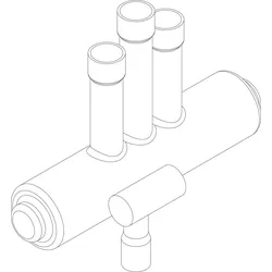 BOSCH Ersatzteil TTNR: 8733703874 4-Wege-Ventil STF-0251 G1