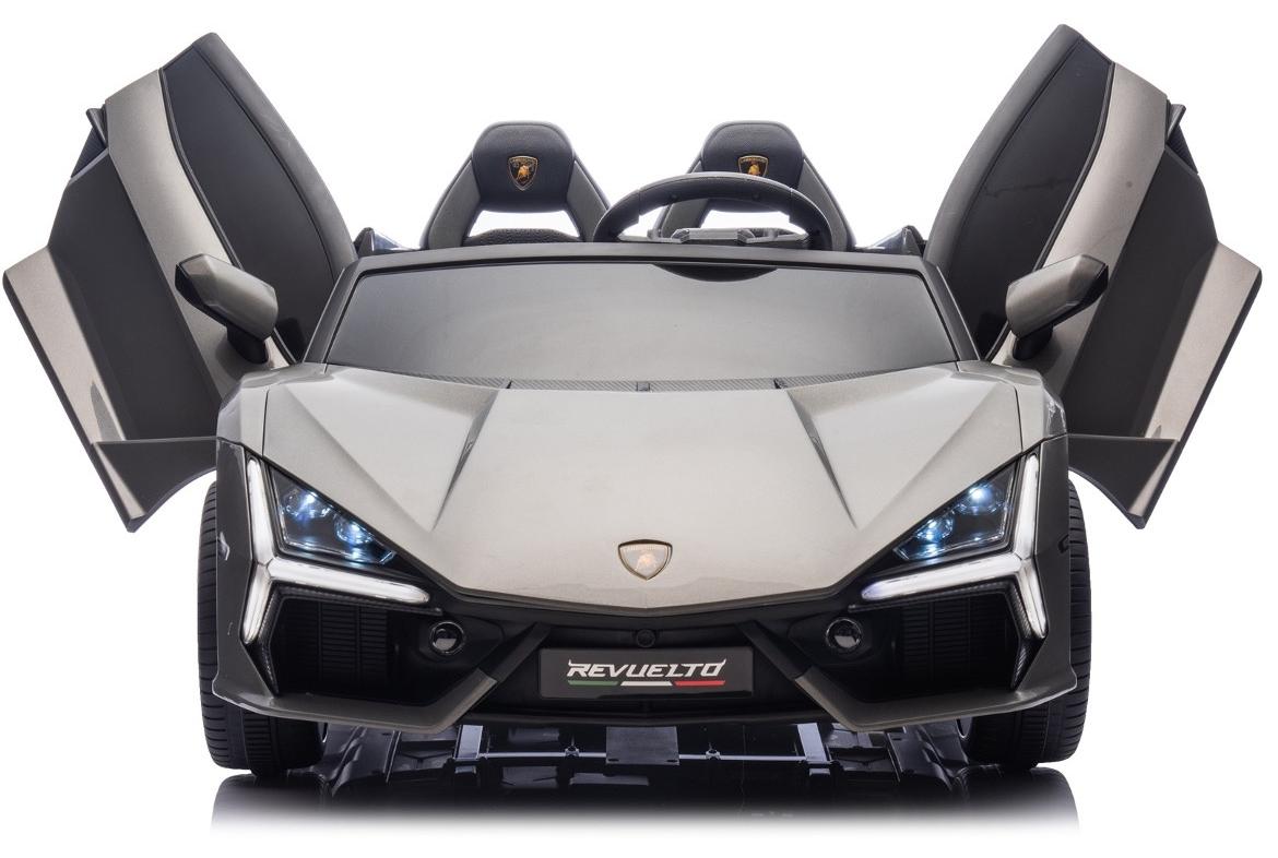 Kinder-Elektroauto Lamborghini Revuelto 2-Sitzer 24V Grau