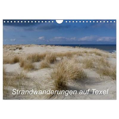 Strandwanderungen auf Texel (Wandkalender 2027 DIN A4 quer), CALVENDO Monatskalender