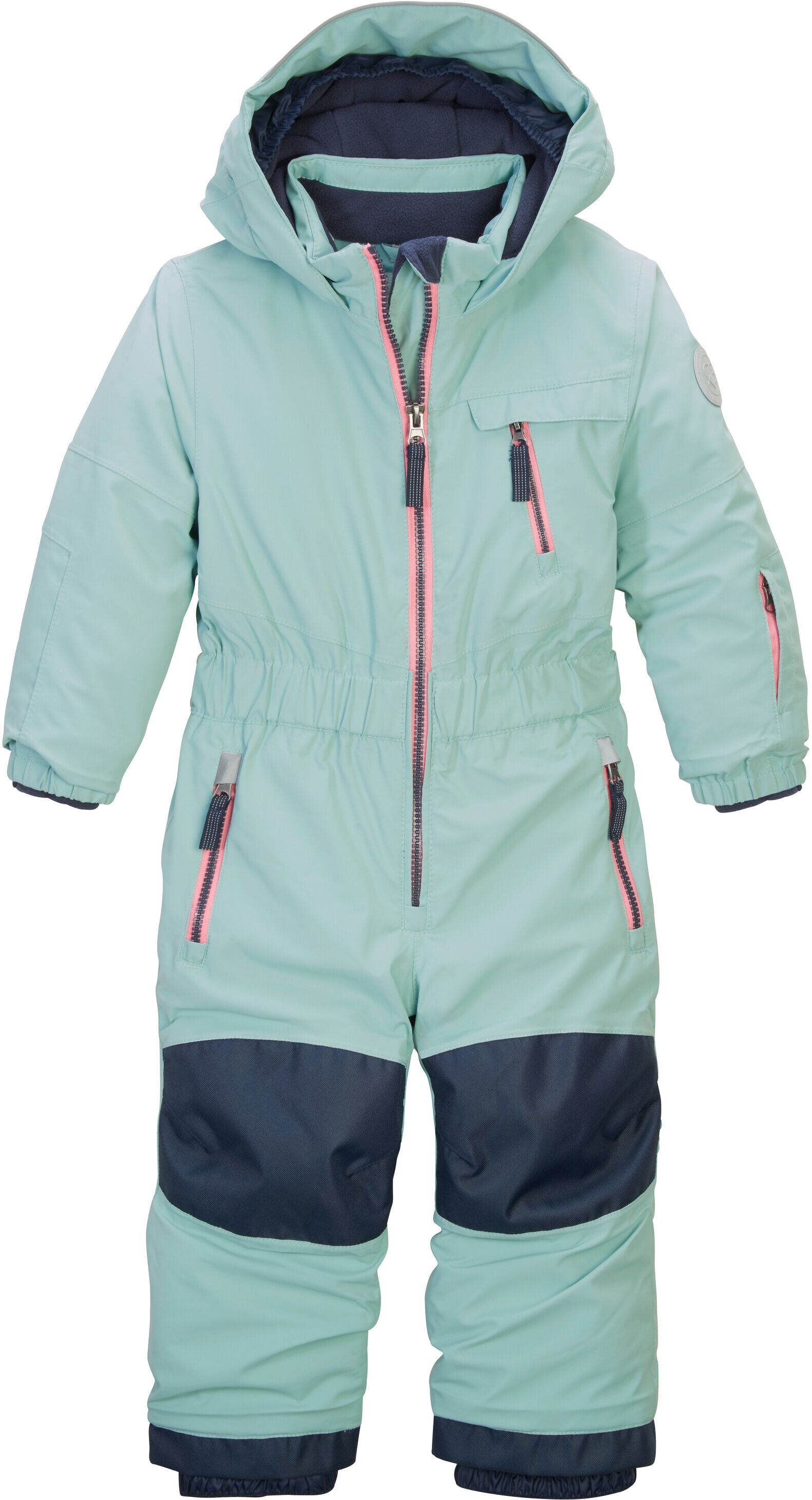 Overall "FISW 31 MNS ONPC", Mädchen, Gr. 122/128, Normalgrössen, grün (rauchmint), Obermaterial: 100% Polyester.Futter: 100% Polyester.Füllung: 100% Polyester, FIRST INSTINCT BY KILLTEC, Overalls Overall, Skioverall: wasserdicht, atmungsaktiv, reflektiere