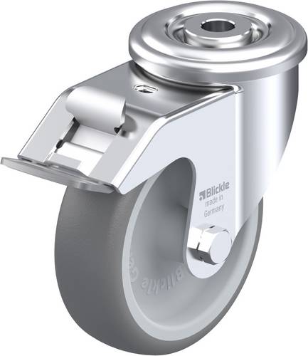 Blickle 606590 LER-TPA 102G-FI Lenkrolle mit Feststeller Rad-Durchmesser: 100mm Tragfähigkeit (max.): 110kg 1St.