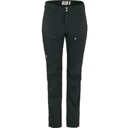 Fjällräven Damen Abisko Midsummer regular Wanderhose - 36 - Black