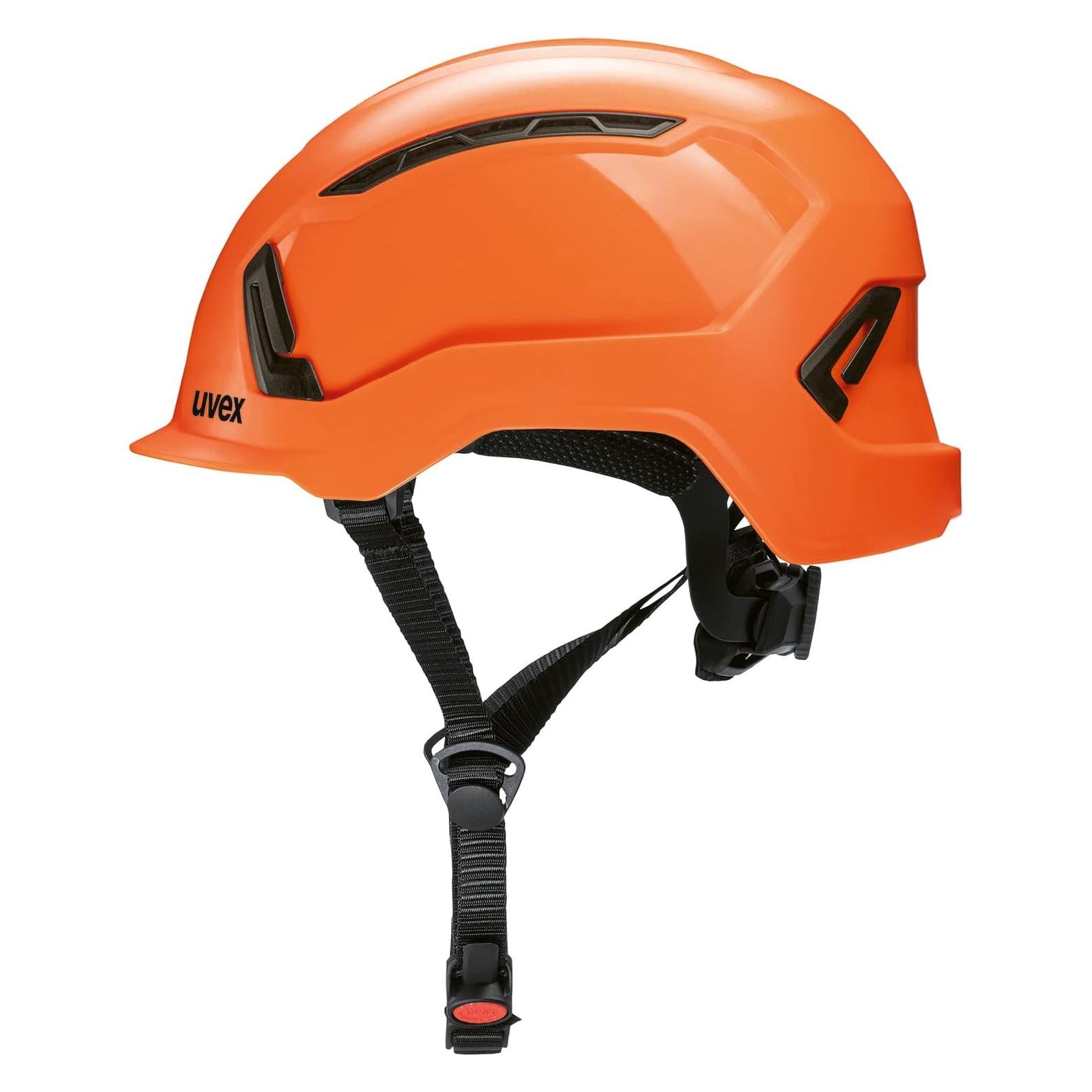 Uvex Schutzhelm pronamic alpine 9735230 orange mit Lüftungen (51 - 63 cm) (9735230)
