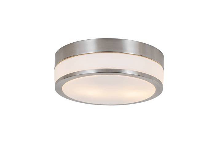 Plafonnier d'extérieur moderne en acier 28 cm IP44 - Flavi