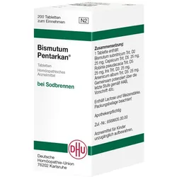 BISMUTUM PENTARKAN Tabletten 200 St