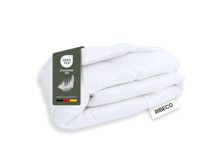 RIBECO GERMANY Daunenbettdecke Johanna 200x220 cm – Wärmeklasse: normal