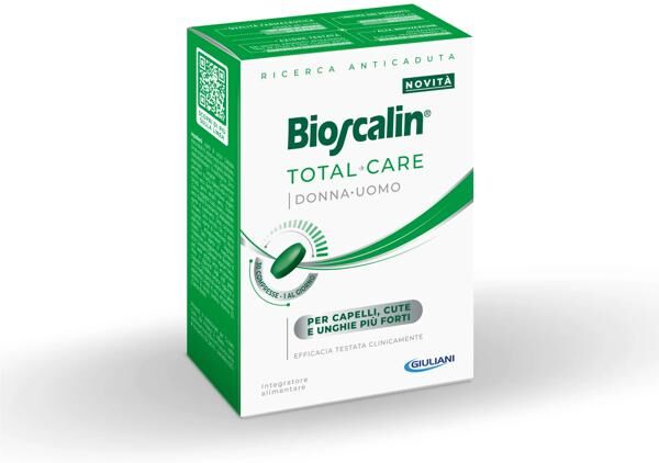 Bioscalin Total Care 30 Compresse Integratore per Capelli, Cute e Unghie
