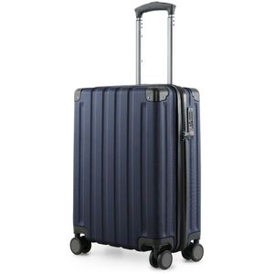 Hauptstadtkoffer Koffer Q-Damm, dunkelblau, Hartschale, 4 Rollen, 38 Liter, 37 x 54 x 21cm