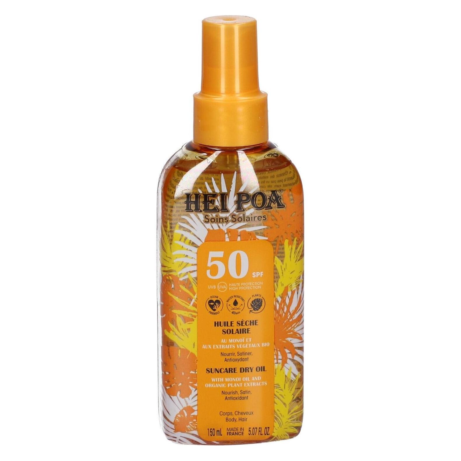 Hei Poa Sonnen Trockenöl (SPF 50, 150 ml) (HPSSHSM50)