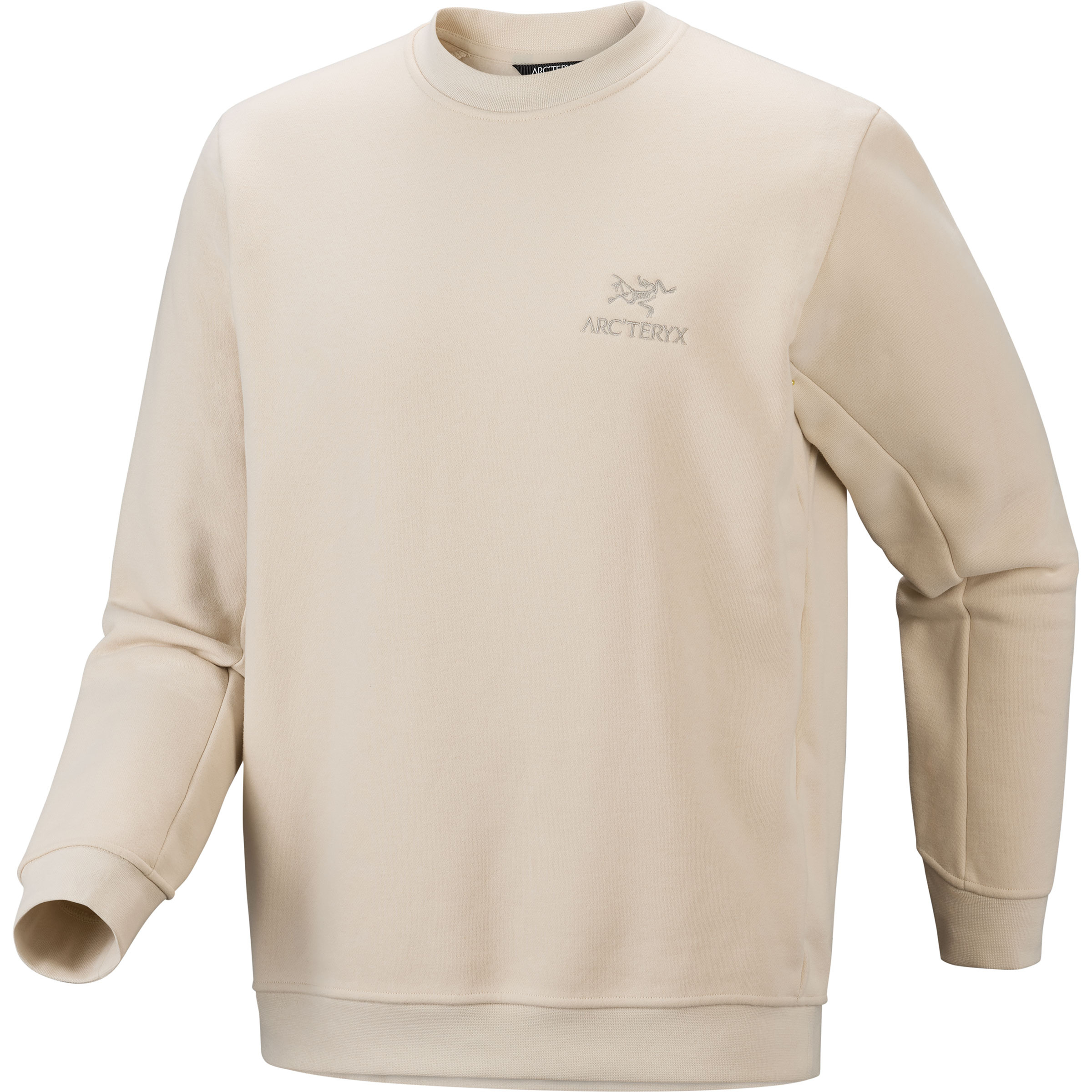 Arc'teryx Emblem Fleece Herren Pullover beige Größe S Trekking Schnell trocknend