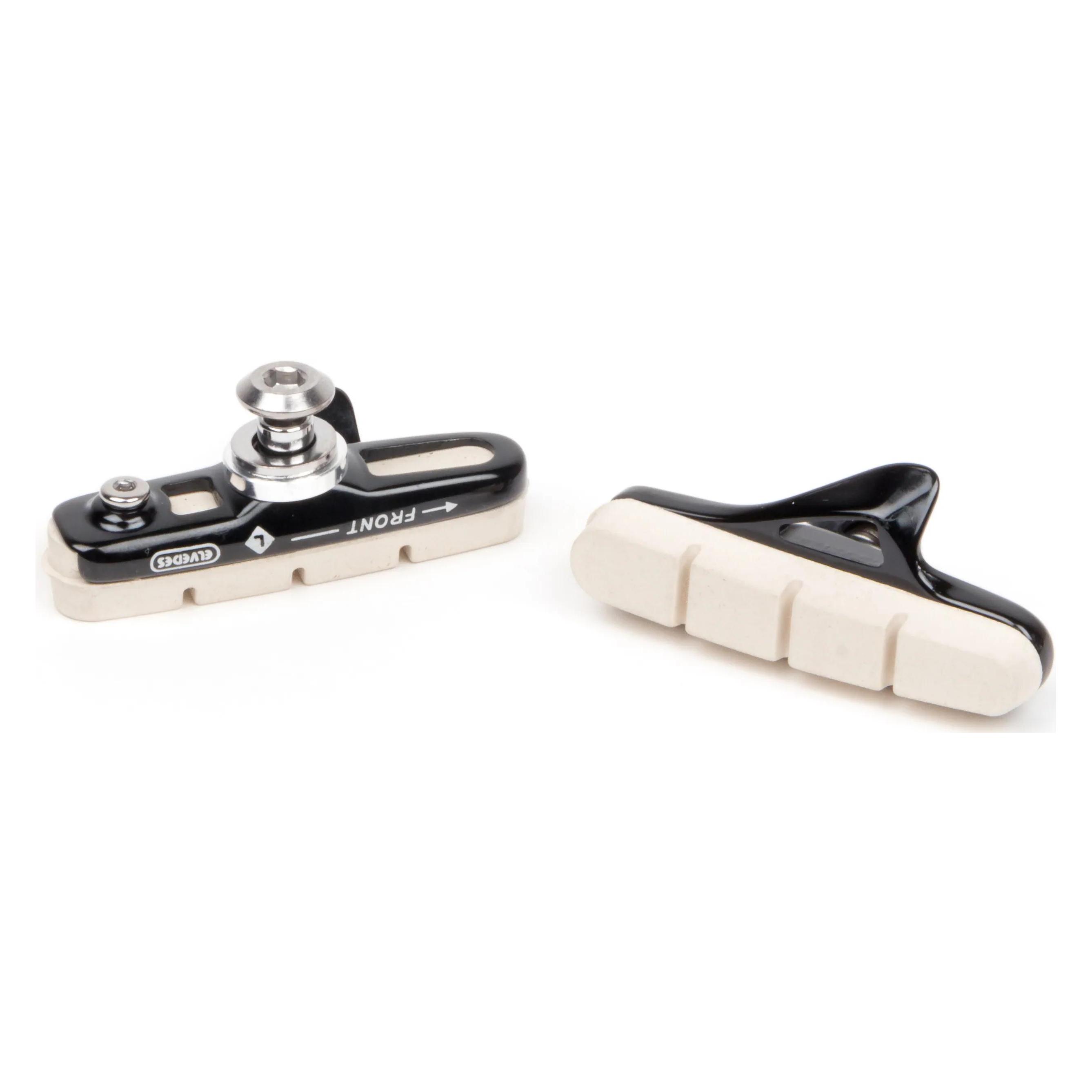 Elvedes Bremsschuhe Racing 55 x 10 mm, weiss (Shimano, Gummi) (EL6835)