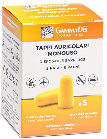 Gammadis Tappi Auricolari 10 Pezzi