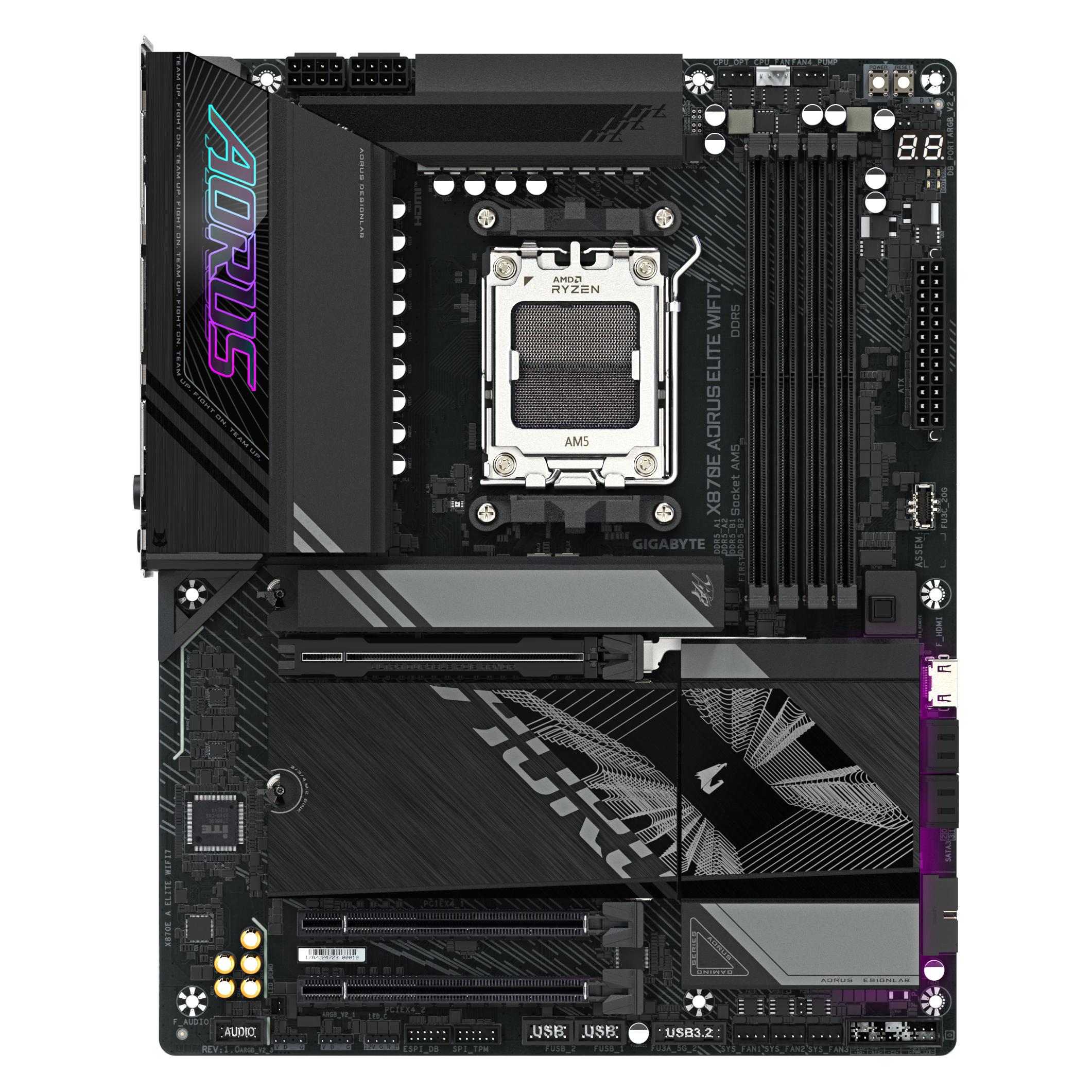 Gigabyte X870E AORUS ELITE WIFI7 (AM5, AMD X870E, ATX) (X870E A ELITE WIFI7)